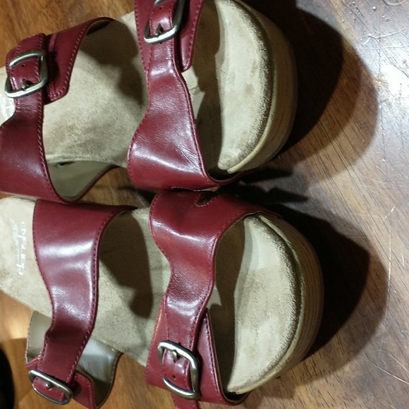 Dansko Leeann Red size 41 - Picture 5 of 6